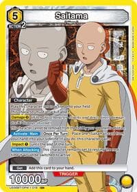 Saitama (018) - UE06BT: One Punch Man - Union Arena card
