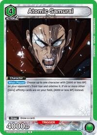Atomic Samurai - UE06BT: One Punch Man - Union Arena card