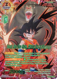 Great Ape Son Goku, Hidden Power Rampage (Gold-Stamped) - History of Z - Dragon Ball Super: Masters card