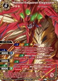 Meteor Emperor Siegwurm - Battle Spirits Saga Promo Cards - Battle Spirits Saga card