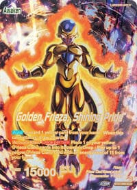 Frieza // Golden Frieza, Shining Pride (SLR) - History of Z - Dragon Ball Super: Masters card