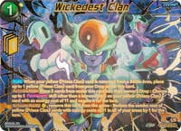 Wickedest Clan (Gold-Stamped) - History of Z - Dragon Ball Super: Masters card