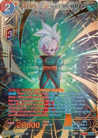 Shin, Sentencing (Gold-Stamped) - History of Z - Dragon Ball Super: Masters card