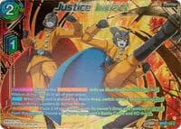 Justice Impact (Gold-Stamped) - History of Z - Dragon Ball Super: Masters card