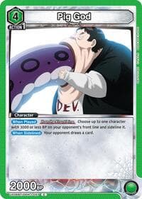 Pig God - UE06BT: One Punch Man - Union Arena card