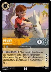 Penny - Bolt's Person - Archazia's Island - Disney Lorcana card