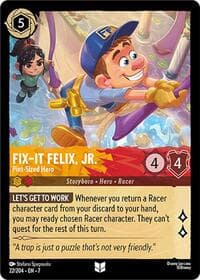 Fix-It Felix, Jr. - Pint-Sized Hero - Archazia's Island - Disney Lorcana card