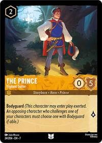 The Prince - Vigilant Suitor - Archazia's Island - Disney Lorcana card