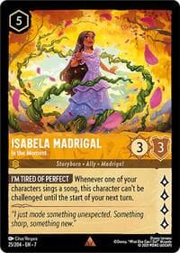 Isabela Madrigal - In the Moment - Archazia's Island - Disney Lorcana card