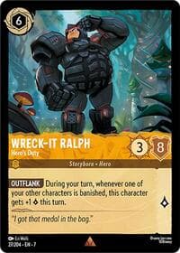 Wreck-It Ralph - Hero's Duty - Archazia's Island - Disney Lorcana card