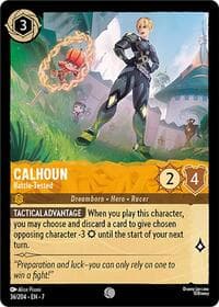 Calhoun - Battle-Tested - Archazia's Island - Disney Lorcana card
