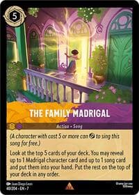 The Family Madrigal - Archazia's Island - Disney Lorcana card