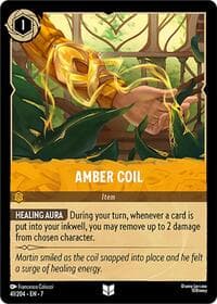 Amber Coil - Archazia's Island - Disney Lorcana card