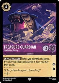 Treasure Guardian - Foreboding Sentry - Archazia's Island - Disney Lorcana card