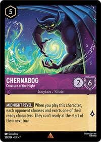 Chernabog - Creature of the Night - Archazia's Island - Disney Lorcana card