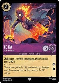 Te Ka - Lava Monster - Archazia's Island - Disney Lorcana card