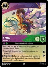 Yzma - Above It All - Archazia's Island - Disney Lorcana card