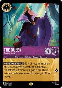 The Queen - Jealous Beauty - Archazia's Island - Disney Lorcana card