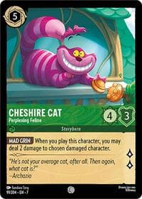Cheshire Cat - Perplexing Feline - Archazia's Island - Disney Lorcana card