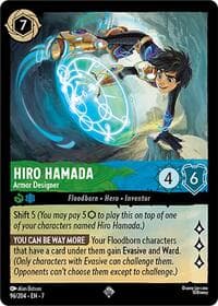 Hiro Hamada - Armor Designer - Archazia's Island - Disney Lorcana card