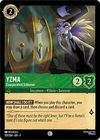 Yzma - Exasperated Schemer - Archazia's Island - Disney Lorcana card