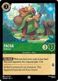 Pacha - Trekmate - Archazia's Island - Disney Lorcana card