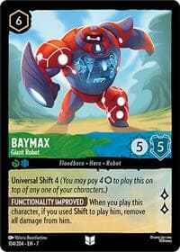 Baymax - Giant Robot - Archazia's Island - Disney Lorcana card