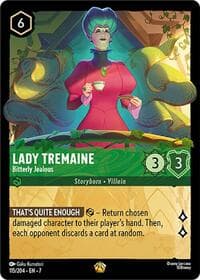 Lady Tremaine - Bitterly Jealous - Archazia's Island - Disney Lorcana card