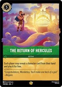 The Return of Hercules - Archazia's Island - Disney Lorcana card