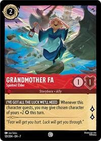 Grandmother Fa - Spirited Elder - Archazia's Island - Disney Lorcana card