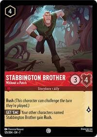 Stabbington Brother - Without a Patch - Archazia's Island - Disney Lorcana card