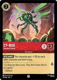Cy-Bug - Invasive Enemy - Archazia's Island - Disney Lorcana card