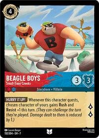 Beagle Boys - Small-Time Crooks - Archazia's Island - Disney Lorcana card