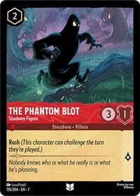 The Phantom Blot - Shadowy Figure - Archazia's Island - Disney Lorcana card