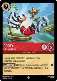 Goofy - Extreme Athlete - Archazia's Island - Disney Lorcana card