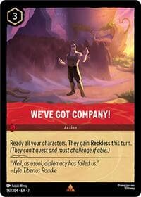 We've Got Company! - Archazia's Island - Disney Lorcana card