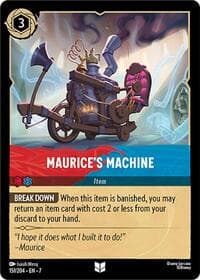 Maurice's Machine - Archazia's Island - Disney Lorcana card
