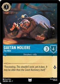 Gaetan Moliere - The Mole - Archazia's Island - Disney Lorcana card