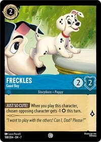 Freckles - Good Boy - Archazia's Island - Disney Lorcana card