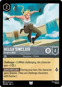 Helga Sinclair - Tough as Nails - Archazia's Island - Disney Lorcana card