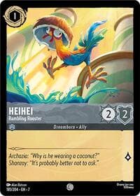 Heihei - Rambling Rooster - Archazia's Island - Disney Lorcana card