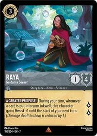 Raya - Guidance Seeker - Archazia's Island - Disney Lorcana card