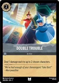 Double Trouble - Archazia's Island - Disney Lorcana card