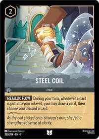 Steel Coil - Archazia's Island - Disney Lorcana card