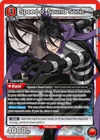 Speed-o'-Sound Sonic (071) - UE06BT: One Punch Man - Union Arena card