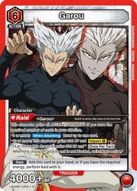 Garou (077) - UE06BT: One Punch Man - Union Arena card