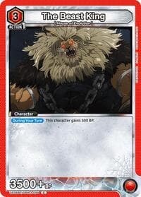 The Beast King - UE06BT: One Punch Man - Union Arena card
