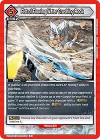 Fist of Flowing Water Crushing Rock - UE06BT: One Punch Man - Union Arena card