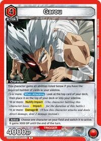 Garou (113) - UE06BT: One Punch Man - Union Arena card