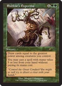 Rishkar's Expertise (Retro Frame) - WPN & Gateway Promos - Magic: The Gathering card